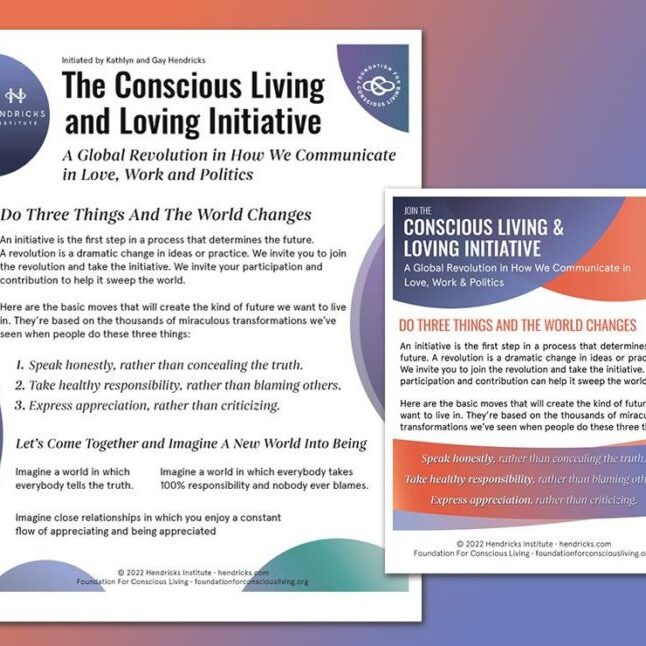 The Conscious Living And Loving Initiative